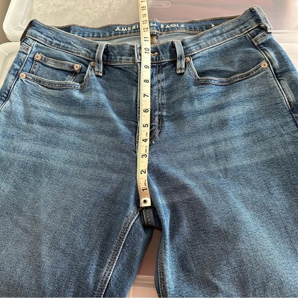 American Eagle 90s Straight Stretch Jeans Size 10 - Picture 11 of 13